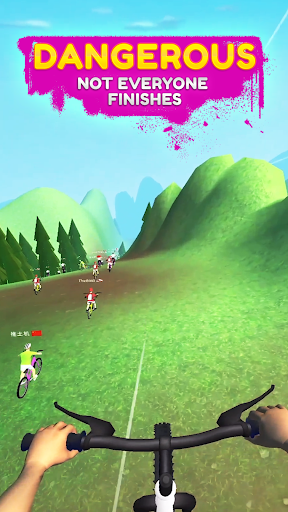 Riding Extreme 3D – دوچرخه سواری سه بعدی - Gameplay image of android game