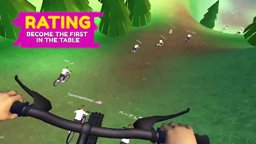 Riding Extreme 3D – دوچرخه سواری سه بعدی - Gameplay image of android game