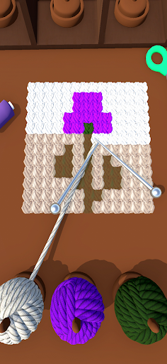 Knitting Shop 3D - Gameplay image of android game