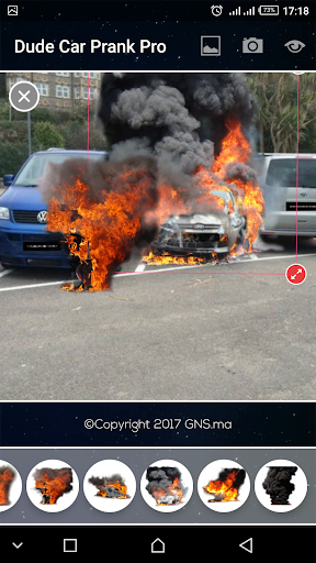 Dude Car Prank Pro - Image screenshot of android app