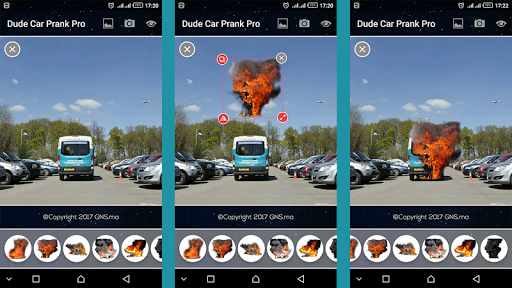 Dude Car Prank Pro - Image screenshot of android app