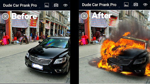 Dude Car Prank Pro - Image screenshot of android app