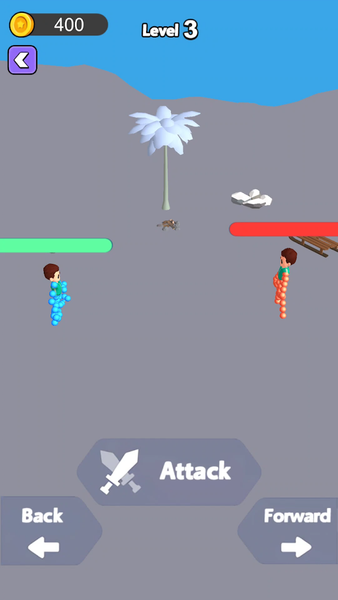 Draw then Fight - Gameplay image of android game