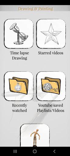 Drawing & Painting Learning - عکس برنامه موبایلی اندروید
