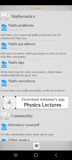 Math Tutorials - عکس برنامه موبایلی اندروید