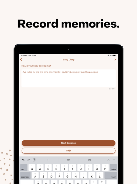 Baby Book: Dujourbaby - Image screenshot of android app