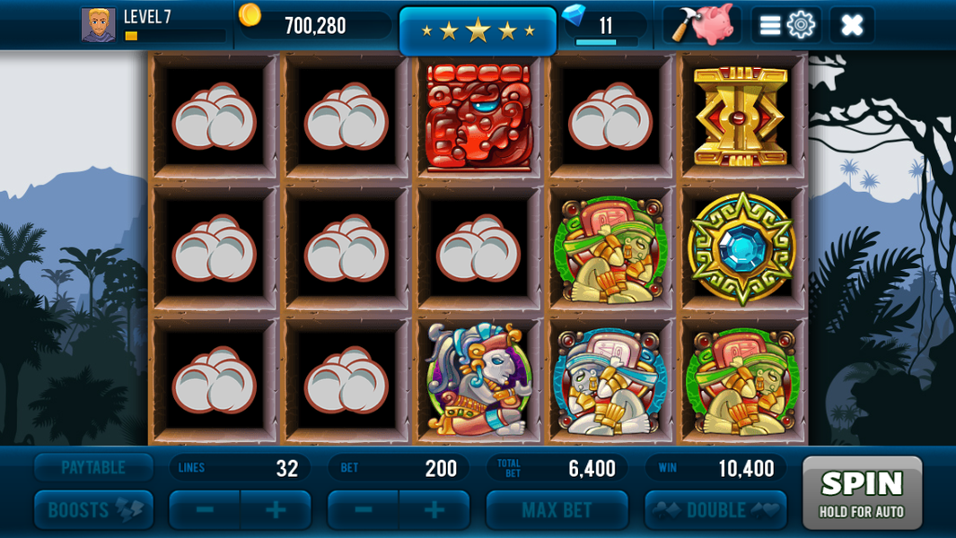 Aztec Lost Empire Slots - Gameplay image of android game