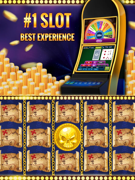 Treasure Slot Machine - عکس بازی موبایلی اندروید