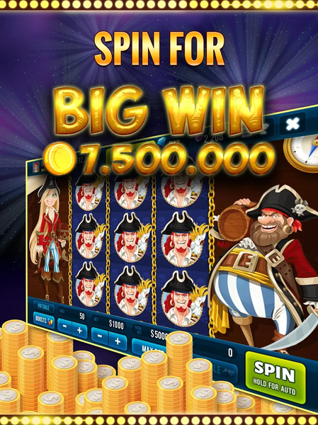 Treasure Slot Machine - عکس بازی موبایلی اندروید