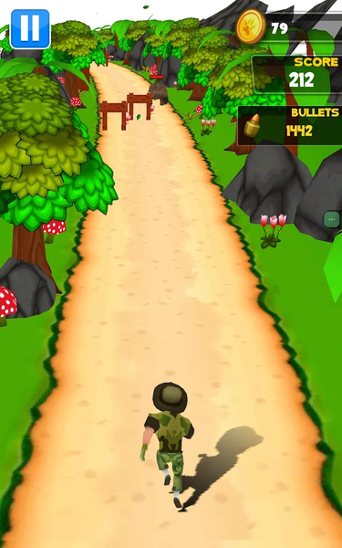 Wild Run: Safari Shooter - Gameplay image of android game