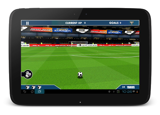 Flick Soccer 3D - Gameplay image of android game