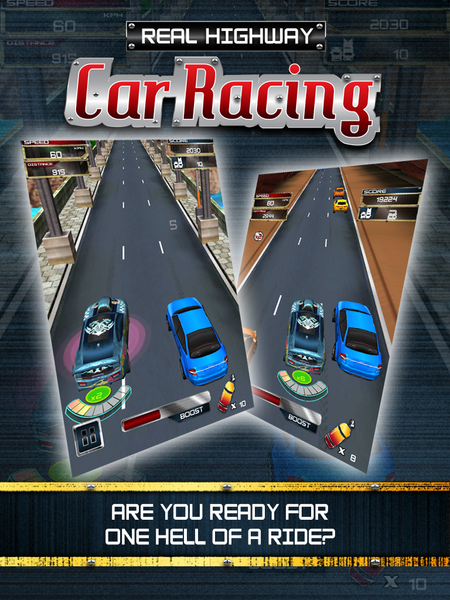 Real Highway Car Racing - Gameplay image of android game