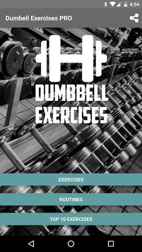 Dumbbell Exercises Free - عکس برنامه موبایلی اندروید