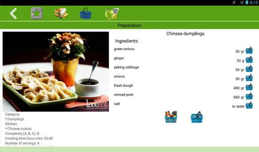 Dumpling recipes - عکس برنامه موبایلی اندروید