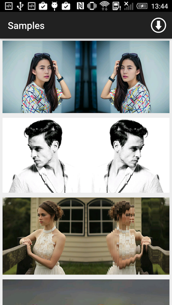 Water Reflection Mirror Image - Image screenshot of android app
