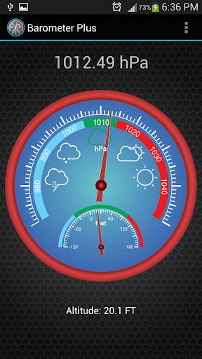 Barometer Plus - Altimeter - Image screenshot of android app