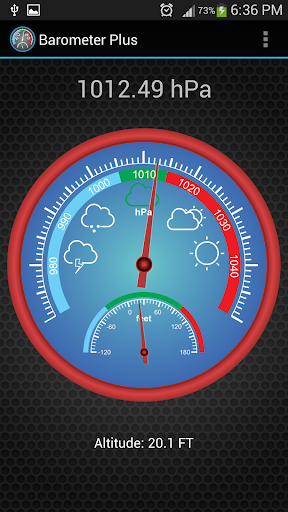 Barometer Plus - Altimeter - عکس برنامه موبایلی اندروید