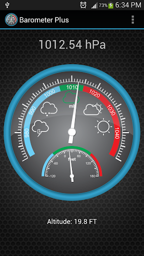 Barometer Plus - Altimeter - عکس برنامه موبایلی اندروید