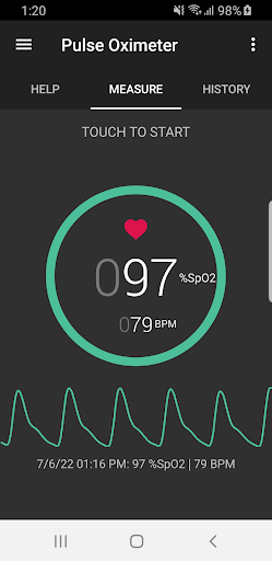 Pulse Oximeter - Beat & Oxygen - عکس برنامه موبایلی اندروید