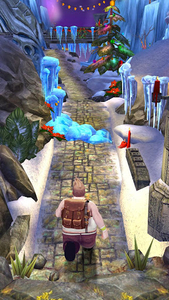 Temple Run - 2 Gameplay, forest, cliff