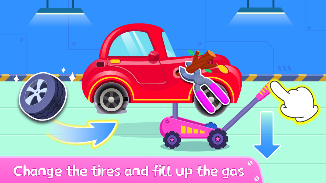 Car Care&Repair:DuDu Mechanic - عکس بازی موبایلی اندروید