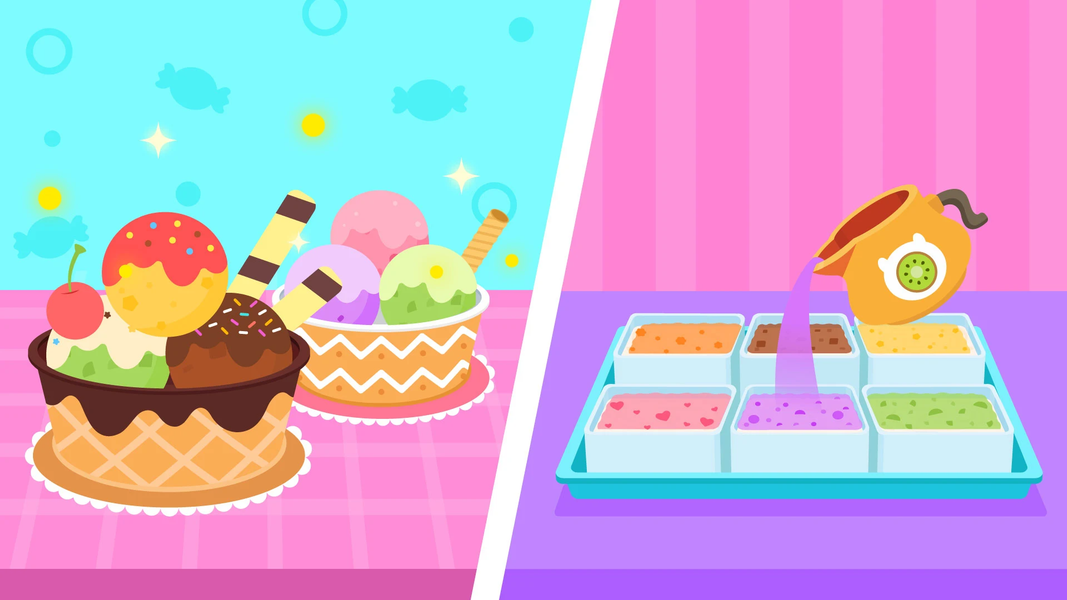 DuDu Dessert Shop DIY Games - عکس برنامه موبایلی اندروید