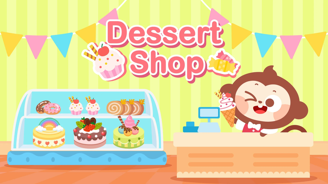 DuDu Dessert Shop DIY Games - Image screenshot of android app