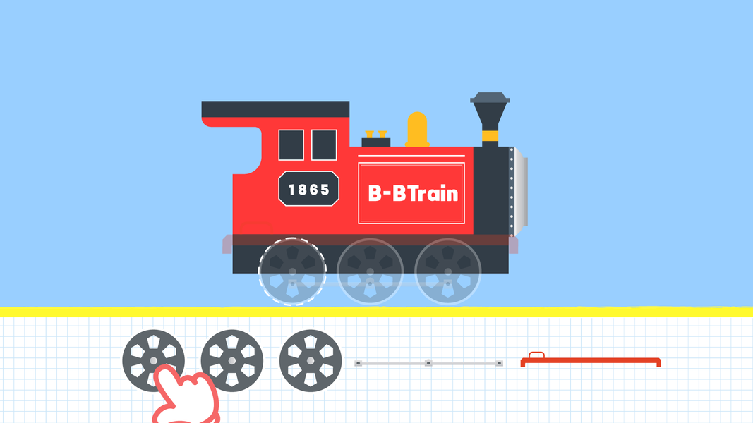 Brick Train：Building Blocks - Gameplay image of android game