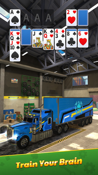 Solitaire Truck - عکس بازی موبایلی اندروید