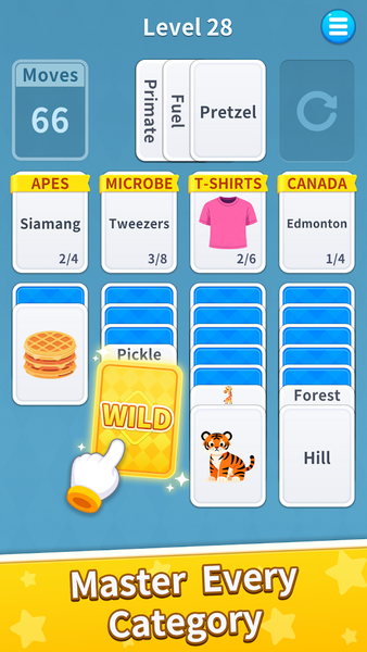 Solitaire Word: Sort - عکس بازی موبایلی اندروید