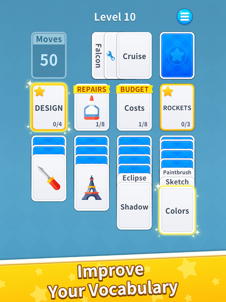 Solitaire Word: Sort - عکس بازی موبایلی اندروید