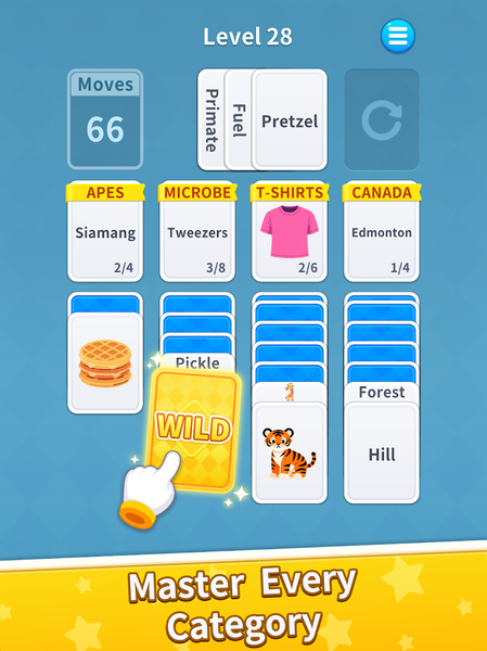 Solitaire Word: Sort - عکس بازی موبایلی اندروید