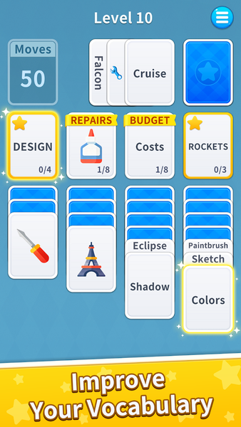 Solitaire Word: Sort - عکس بازی موبایلی اندروید