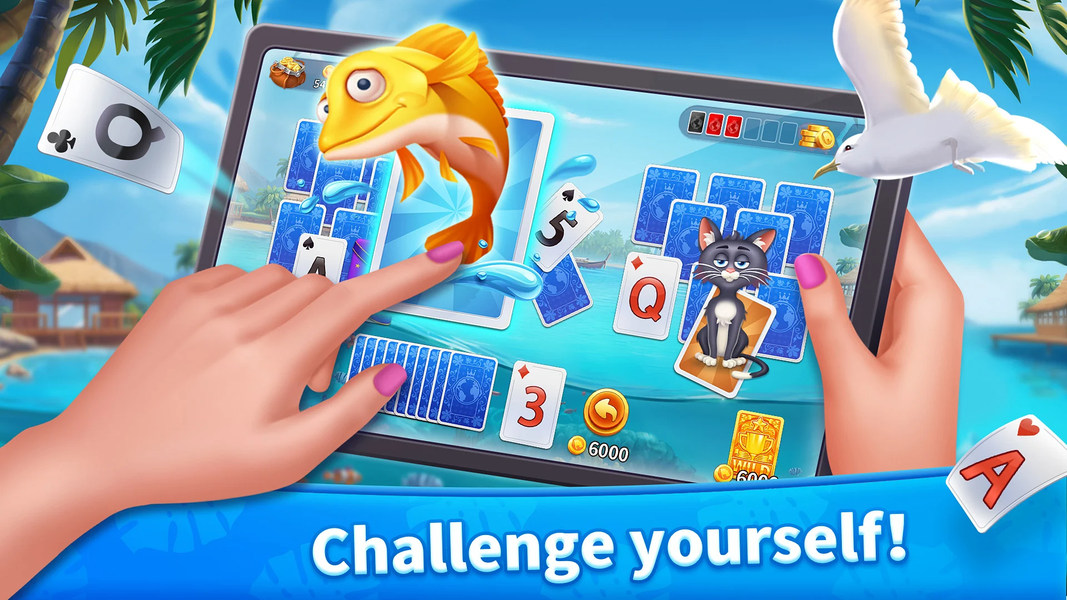 Solitaire TriPeaks: Mechanic - عکس بازی موبایلی اندروید