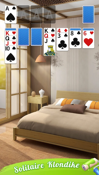 Solitaire Zen:Home Design - Gameplay image of android game