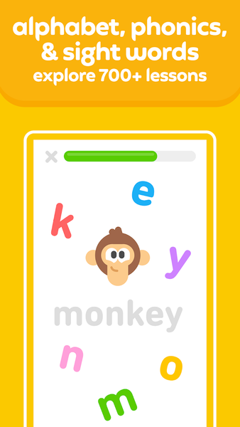 Learn to Read - Duolingo ABC - عکس برنامه موبایلی اندروید