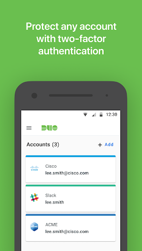 Duo Mobile - Image screenshot of android app