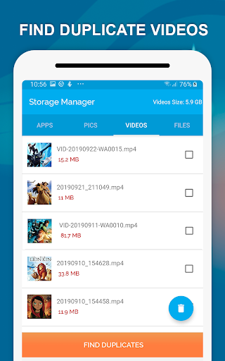 Storage Manager - Duplicate File Finder - عکس برنامه موبایلی اندروید