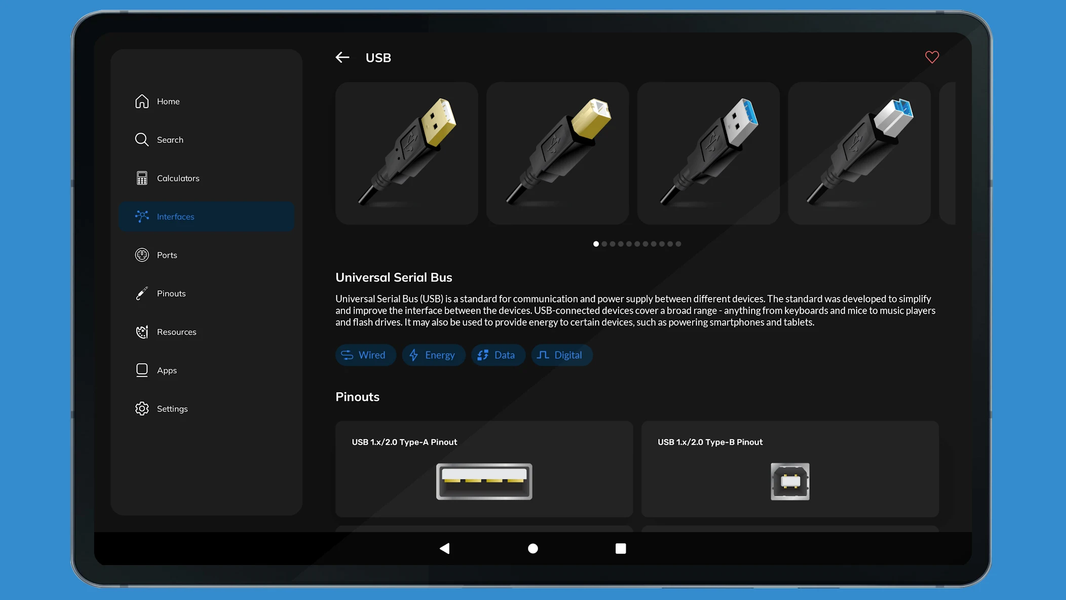 ElectroBox - Electronics Tools - عکس برنامه موبایلی اندروید