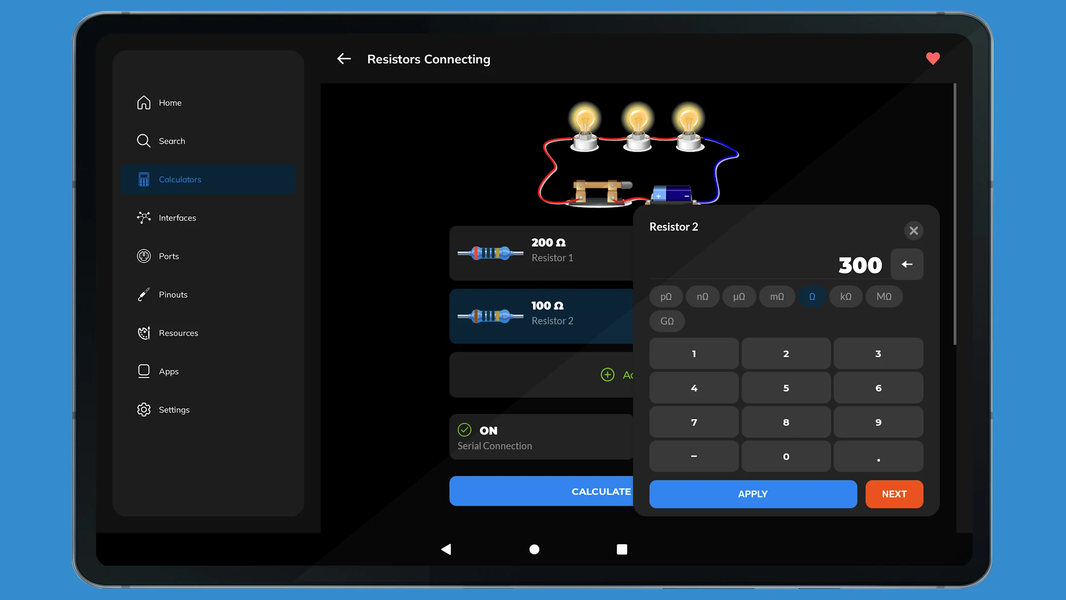ElectroBox - Electronics Tools - عکس برنامه موبایلی اندروید