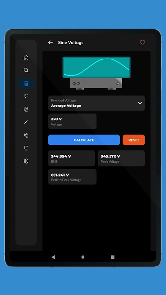 ElectroBox - Electronics Tools - عکس برنامه موبایلی اندروید