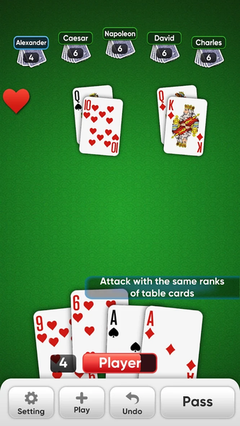 Durak - Classic Card Games - Gameplay image of android game