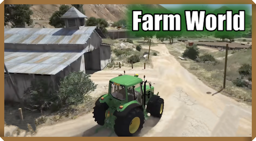 Real Farm Tractor Simulator 22 - عکس برنامه موبایلی اندروید