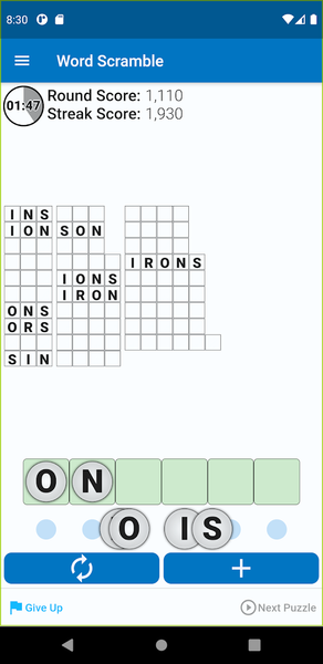 Word Scramble - عکس بازی موبایلی اندروید