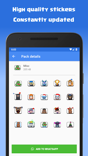 CR Emotes - Stickers for WhatsApp - عکس برنامه موبایلی اندروید