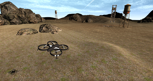 UAV Ar Drone Simulator - عکس بازی موبایلی اندروید