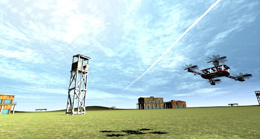 UAV Ar Drone Simulator - عکس بازی موبایلی اندروید