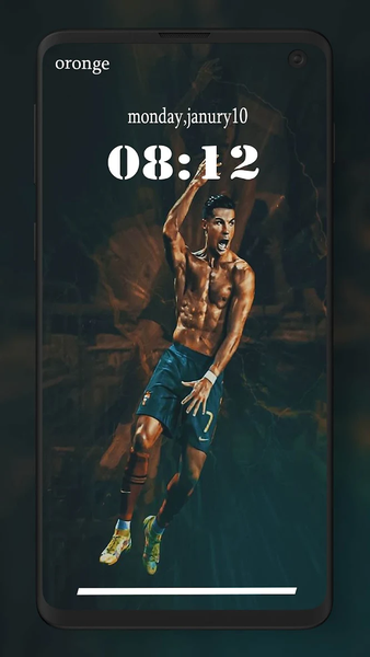 Ronaldo Cristiano Wallpaper 4K - Image screenshot of android app