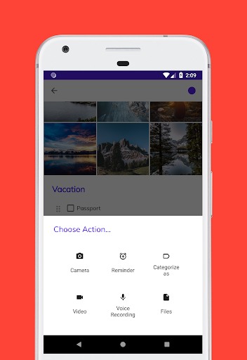 D Notes - notes and lists - Image screenshot of android app