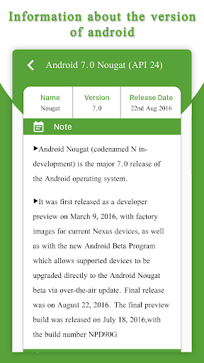 Latest Versions Update Info - عکس برنامه موبایلی اندروید
